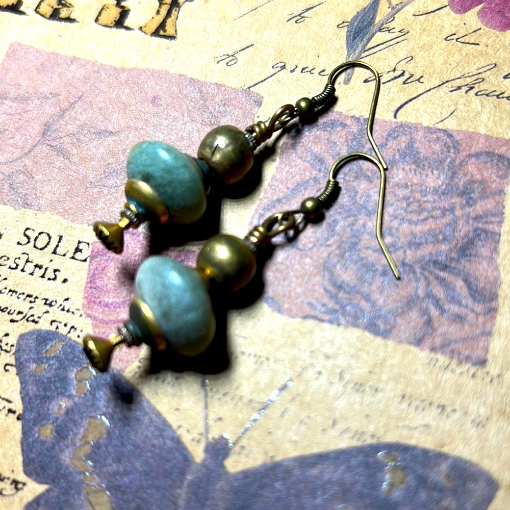 “AWAY” OOAK, BOHO, GYPSY, Steampunk Earrings by Susan A Ray